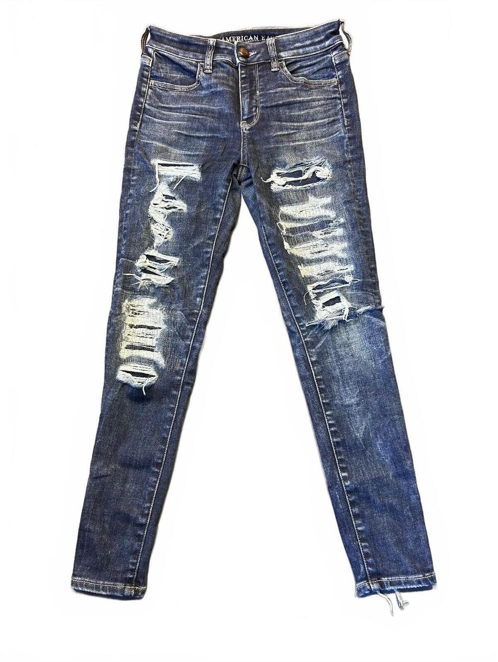 American Outfitters super stretch distressed skinny jeans